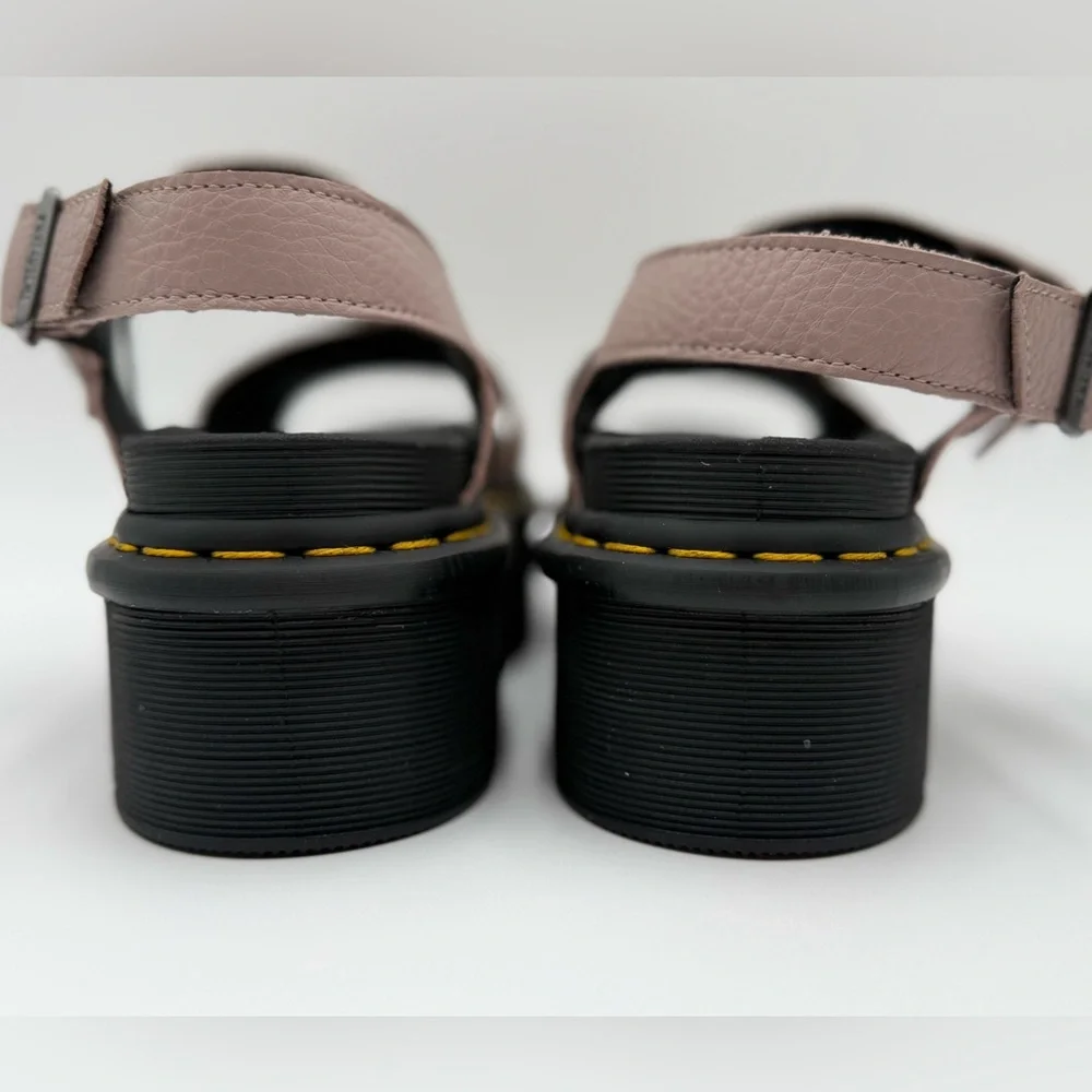 Dr. Martens Pink and Black Platform Sandals - Picture 5 of 9